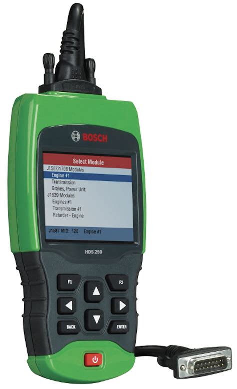 focus bosch hds  heavy duty scan tool vehicle service pros