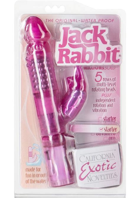 waterproof jack rabbit 4 75 inch waterproof pink