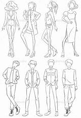 Fashion Human Figure Drawing Sketches Poses Graphicriver Reference Sketch People Sketching Illustration Tutorial Drawings Choose Board sketch template