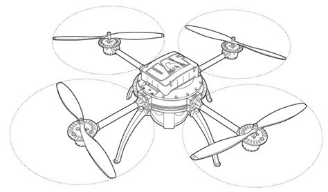 drone technical drawing