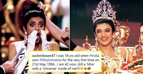 24 Years After Winning Miss Universe Title Sushmita Sen Shares A