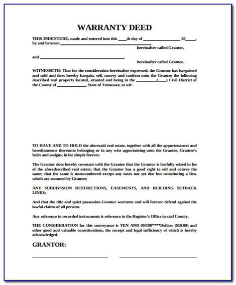 texas warranty deed transfer form form resume examples ekobbqomz