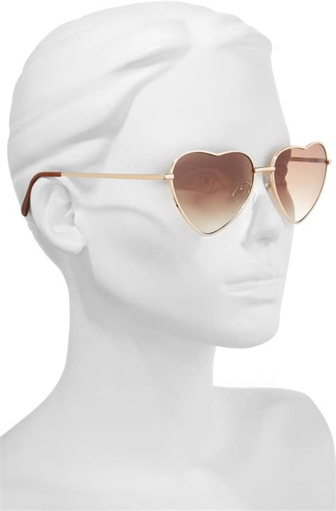 bp heart shaped 58mm sunglasses shopstyle