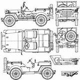 Willys sketch template