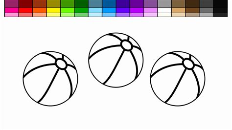 beach ball coloring page unique summer colouring pages  preschool