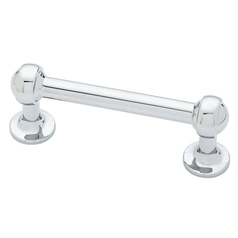Liberty Global Retro 3 In 76mm Polished Chrome Cabinet Pull P36001c