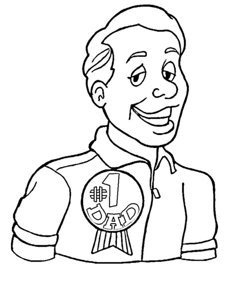 father coloring pages coloring home