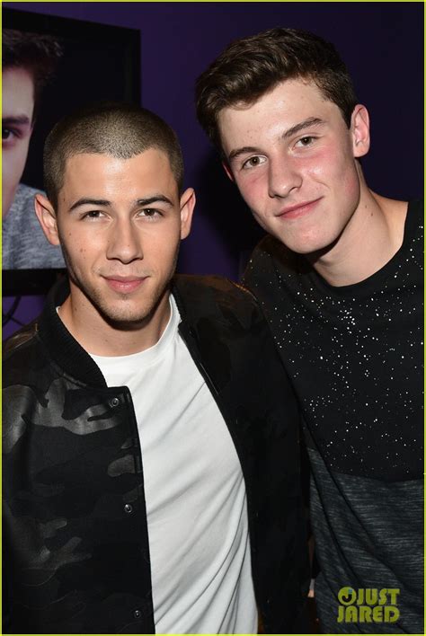 nick jonas and shawn mendes perform at island records marriott rewards