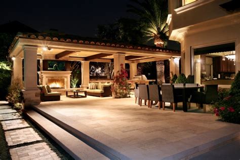 luxury  classy mediterranean patio designs