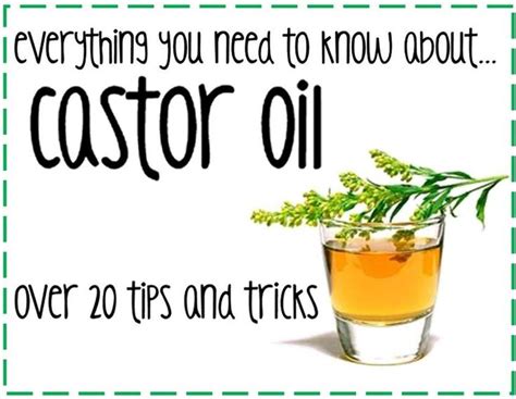 20 unknown benefits of castor oil for skin hair and