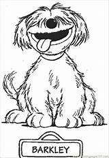 Coloring Pages Sesame Street Barkley Printable Kids Monster Dog Elmo Cartoons Print Book Cartoon Character Ernie Clipart Popular Library Sheets sketch template