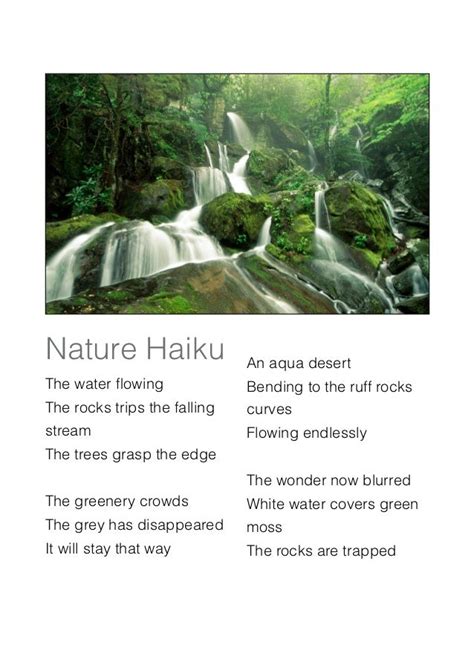 nature haiku