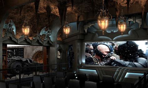 the real life batcave dark knight superfan spends £1 3million creating home cinema replica of