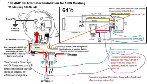 converting generator  alternator wiring diagram