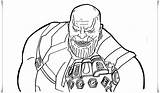 Coloring Avengers Pages Book Draw Thanos Pdf Marvel Drawing sketch template
