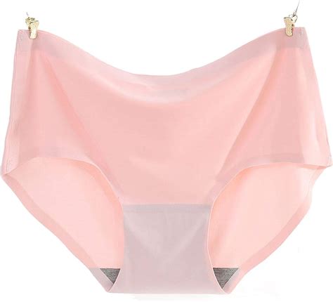 women s seamless silk underwear panties large size sexy lingerie briefs