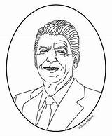 Coloring Lyndon Johnson Clipart Pages Cordial Reagan Ronald President Royalty Clipground Reproduced History Easily Clips Offers Portrait sketch template