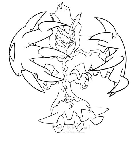 sketch  yveltal coloring pages