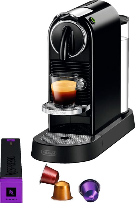 delonghi nespresso citiz coffee maker  espresso machine  delonghi limousine black enb
