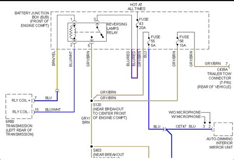 backup light wiring diagram