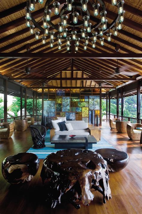open air lobby  atmandy dewey seasons resort seychelles features