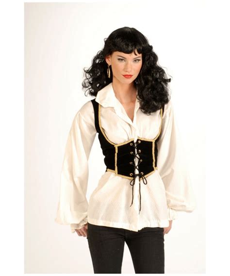 Adult Female Pirate Vest Costume Women Costumes