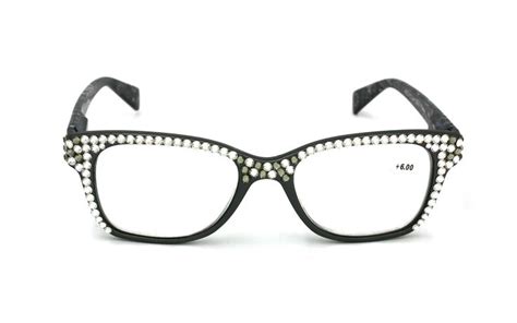 the contemporary bling women reading glasses w full top etsy