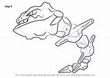Pokemon Steelix Drawingtutorials101 Improvements sketch template
