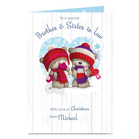 Brother And Sister In Law Christmas Cards Partner Wife And Fiancé Cards
