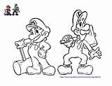 Mario Coloring Pages Friends Printable Luigi Super Brothers Kids Bros Characters Popular Library Clipart Coloringhome Template Comments sketch template