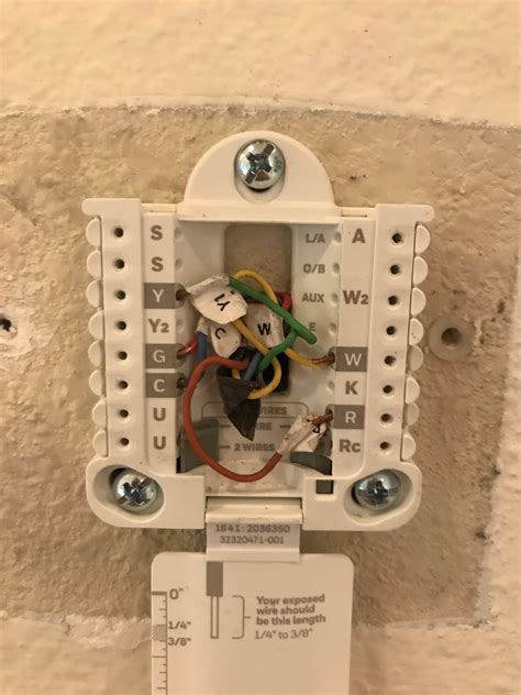 wiring diagram  honeywell thermostat thd set   zoom