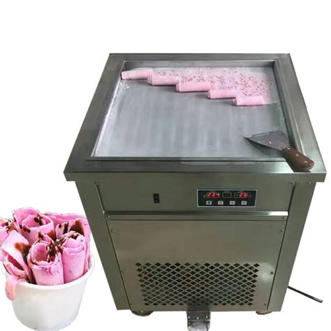 Beijamei Ice Cream Roll Equipment 50cm Big Square Commercial Fried
