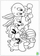 Looney Tunes Coloring Baby Pages Toons Drawings Printable Disney Bing Cartoon Colouring Kids Draw Dinokids Print Clipart Peacock Names Color sketch template