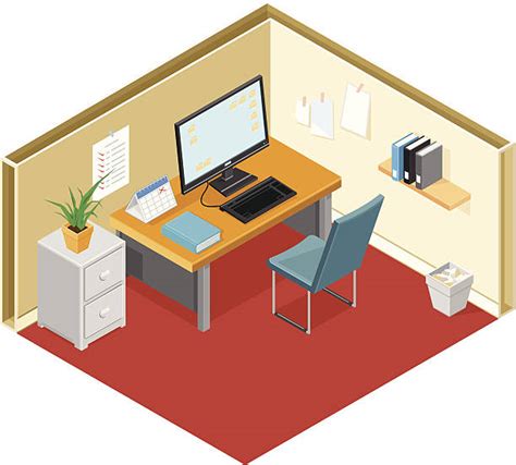 royalty free empty office clip art vector images and illustrations istock