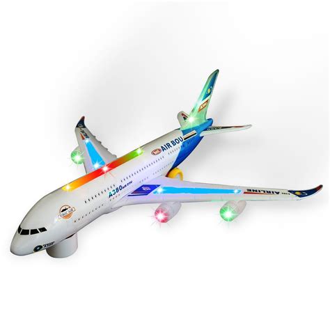 toys  boys kids airplane plane  driving airbus  lights  sounds ebay