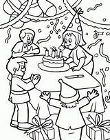 Anniversaire Coloriage Coloring Ans Kids Birthdays Pages Imprimer Fille Dessin Color Dessins Children Gateau Dessiner Colorier Joyeux Printable Justcolor sketch template