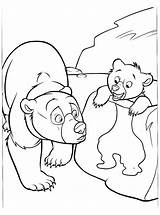 Brother Bear Coloring Pages Kids Color Children Justcolor sketch template