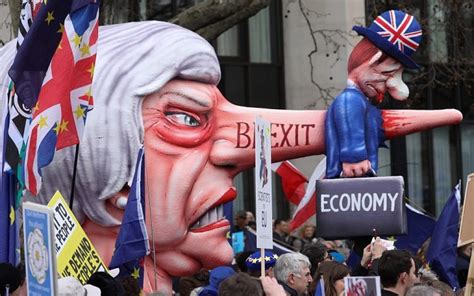 hundreds  thousands march  london anti brexit rally  times  israel