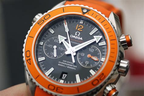 omega seamaster orange planet ocean  chronograph bp lunar oyster buying