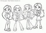 Bratz Colorir Coloriage Bonecas Imprimir Estranky Timeless Linha Camisas Desconto Partilhar Colorkid sketch template