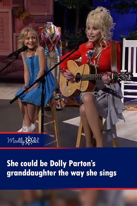 She Could Be Dolly Partons Granddaughter The Way She Sings In 2023