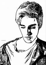 Justin Bieber Coloring Pages Selena Cartoon Getcolorings Drawing Getdrawings Color Printable Wizards Waverly Gomez sketch template