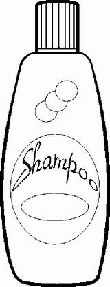 Shampoo Coloring Clipart Bottle Pages Clip Bathroom Printable Kids Colouring Drawing Library Crafts Sheets Cliparts Kindergarten Insertion Tumblr Make Sketch sketch template