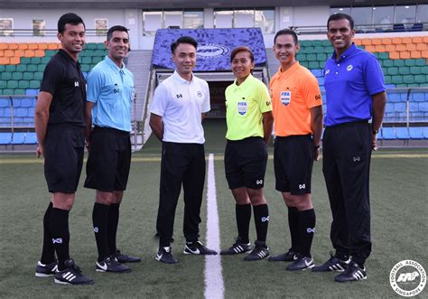 warrix kits out fas referees football association of singapore