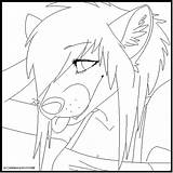 Furry Base Wolf Female Male Anthro Coloring Pages Deviantart Template Outline Drawings Templates Anime Comments Favourites sketch template