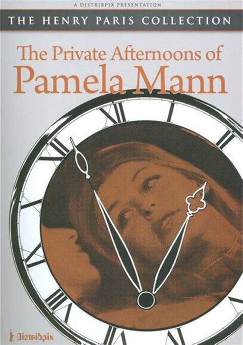 Private Afternoons Of Pamela Mann The 1974 Adult Dvd