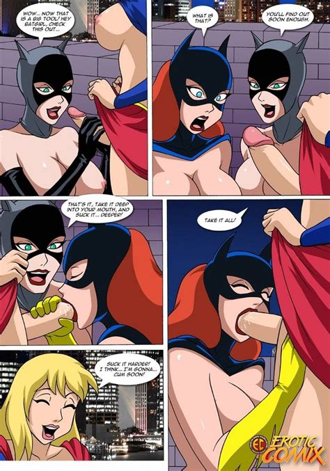 batgirl supergirl and catwoman lesbian hentai comic 06 in gallery catwoman pt 2 picture 10
