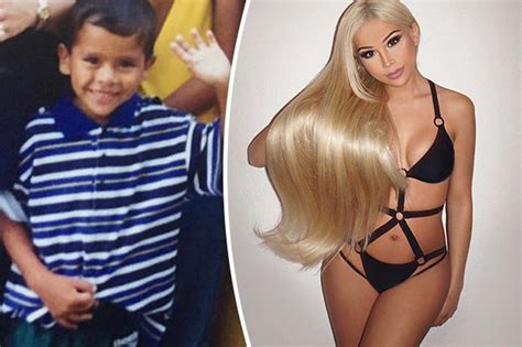 transgender model transitions into human barbie after plastic surgery