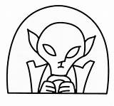 Coloring Alien Pages Aliens Kids Cute Para Animated Printable Desenhos Cliparts Colouring Sheets Activities Children Library Extraterrestres Clipart Popular Family sketch template