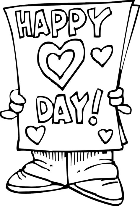 valentines day printable coloring pages clip art library